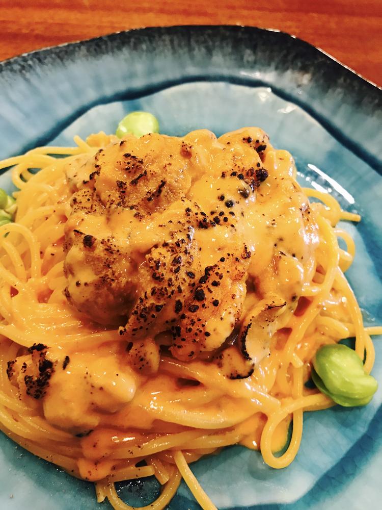 大人気!ウニのスパゲッティ
