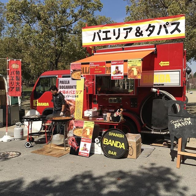 消防車キッチンカーでイベント出店も多数!