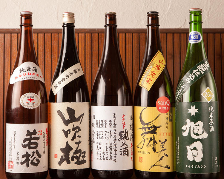 熟成酒・燗酒も多数取り扱い