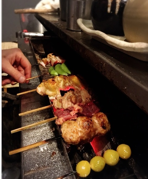 紀州備長炭で焼き上げています