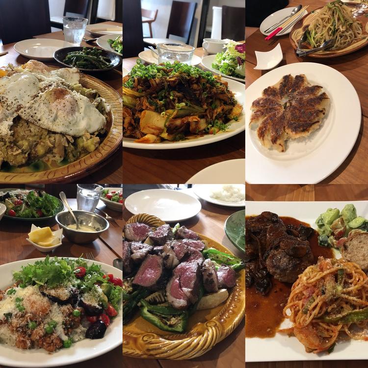 賄いも常にフルスイング。食材は自由。