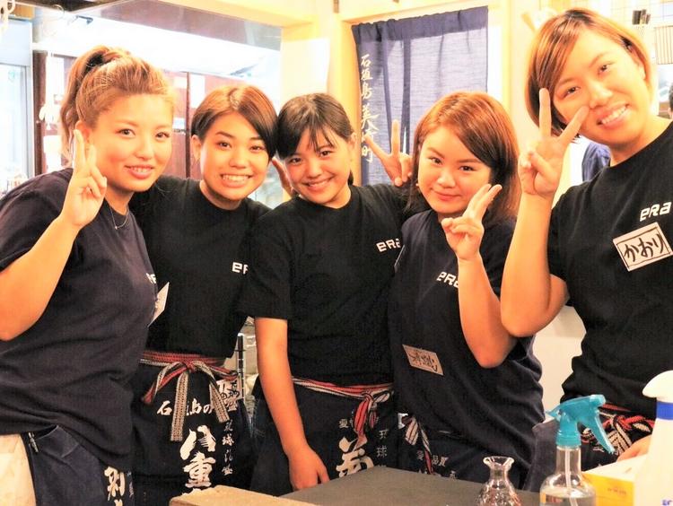 スタッフは元気に楽しく活躍中