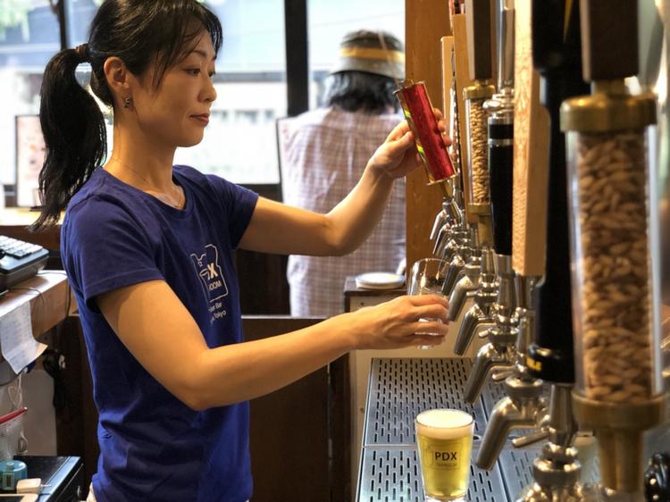 全部で10タップのクラフトビール