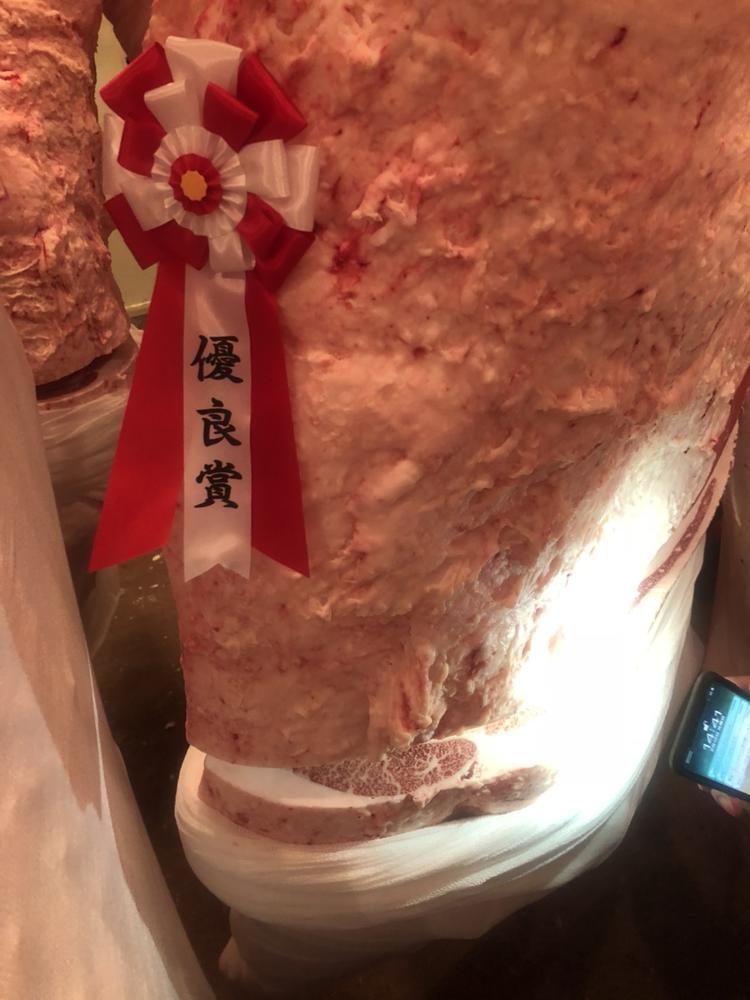 表彰された牛も直接セリで仕入れています