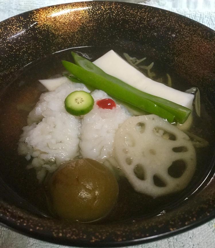 当店自慢の煮物椀。