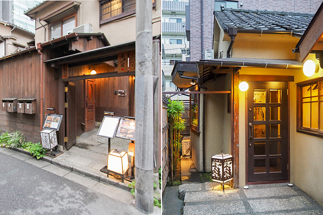 近隣にあるBARすがはら別館の入口・外観