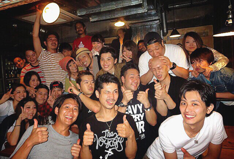 毎月の飲み会♪全店舗から集合☆
