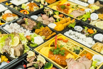 様々なジャンルの高価格帯お弁当を製造