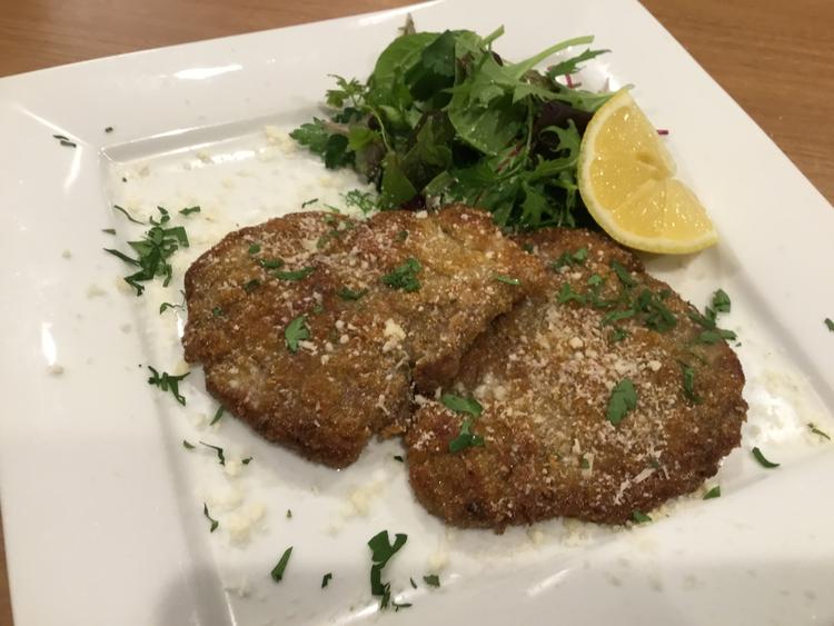 仔牛のカツレツ ミラノ風