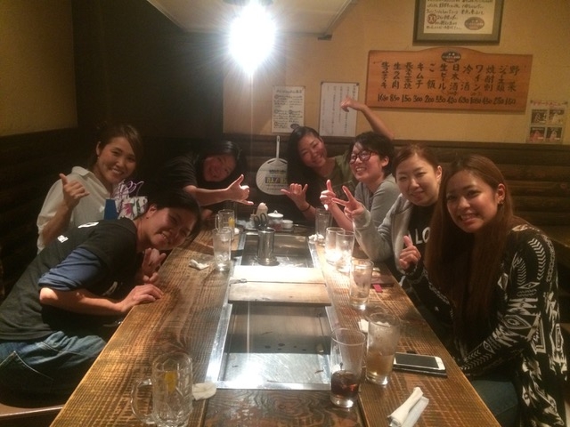 女子会での一枚♪