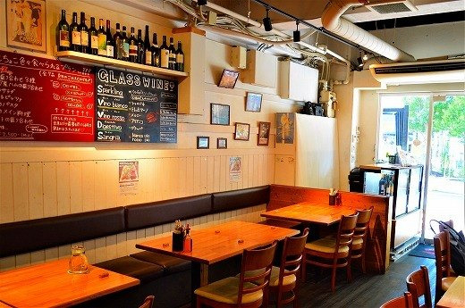 ホッと落ち着くゆったりとし店内