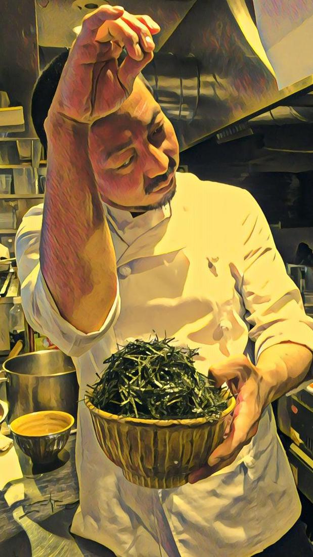 海苔の掛け方にも強いこだわり(笑)アリ。