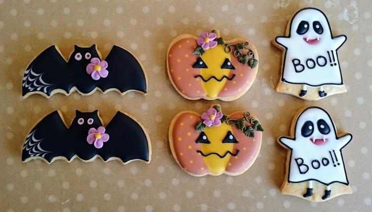 ハロウィンのときには、こんなクッキーも