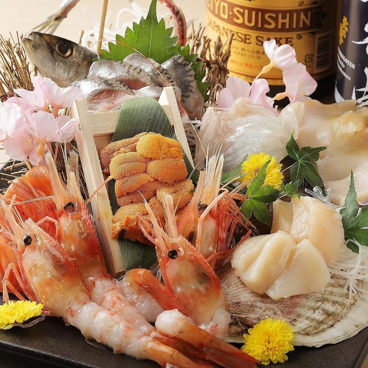 新鮮なお刺身
