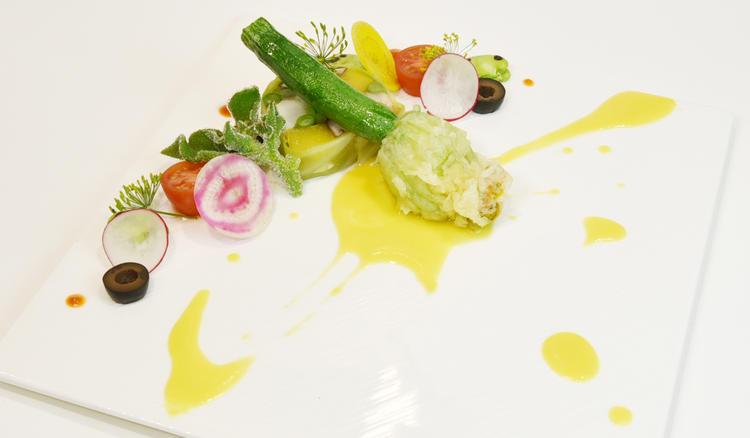 季節を感じる前菜のメニュー