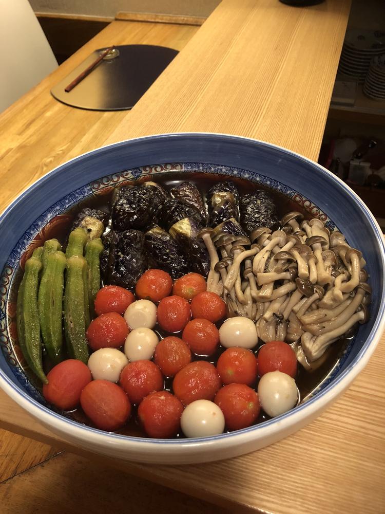 カウンターお料理