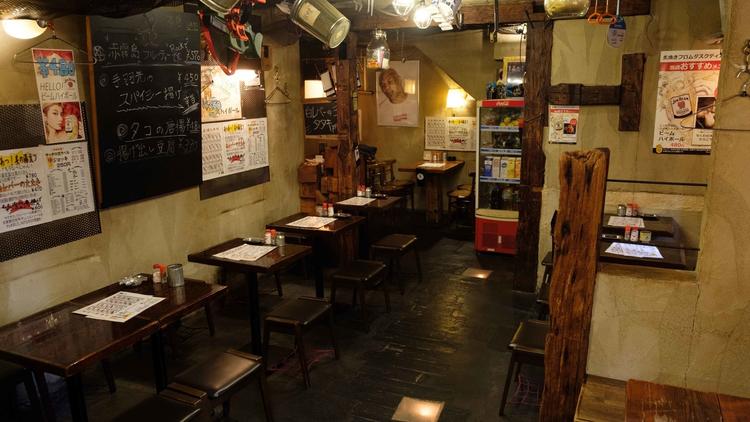 アットホームな店内