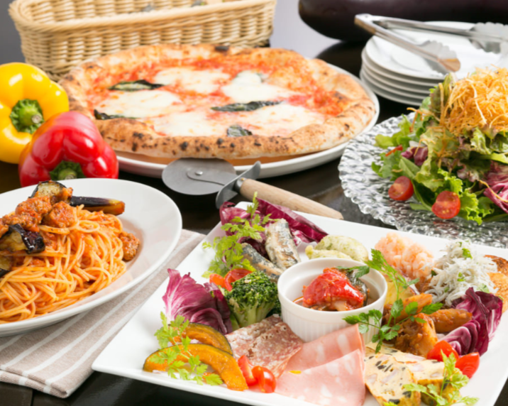 ピザ以外にもイタリアの技術も♪