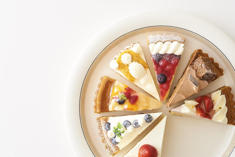 ケーキも多数!