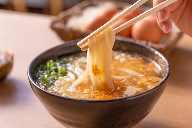 大人気の「極みあんかけうどん」