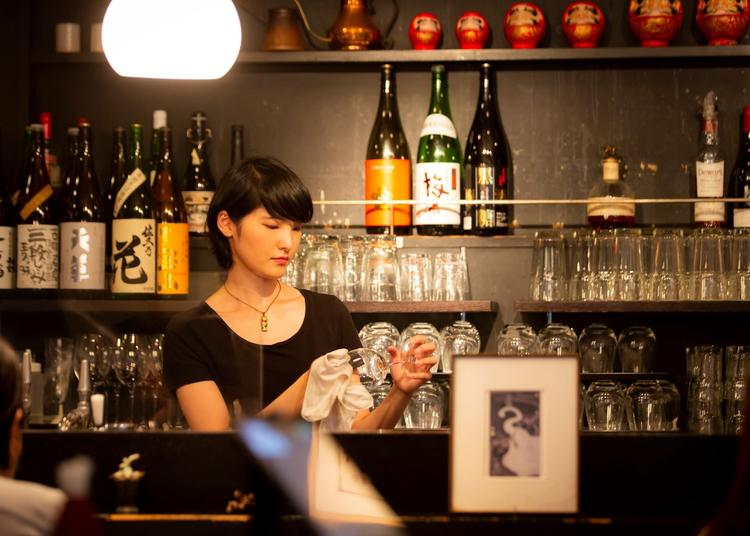 信州の地酒をはじめ酒類が豊富です