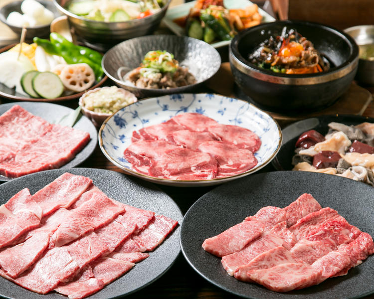 見た目の美しい料理の数々