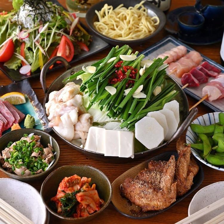 ぷりっとした新鮮なもつは絶品★