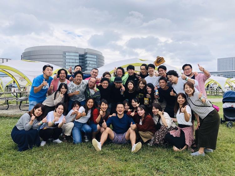 年4回の行事(花見/海/BBQ/新年会)