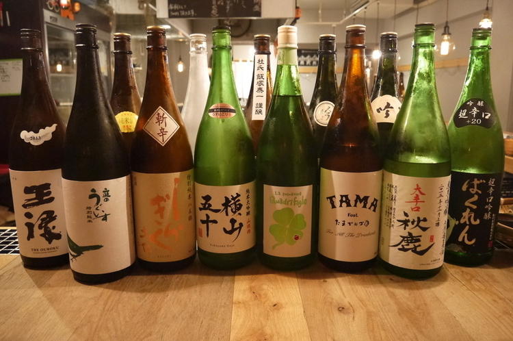 九州や沖縄の日本酒と焼酎を中心に◎