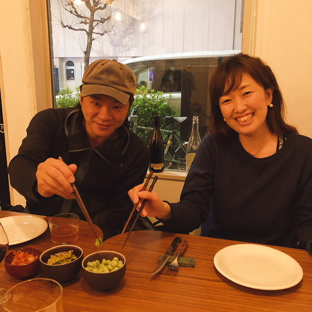 夫婦のお店です!