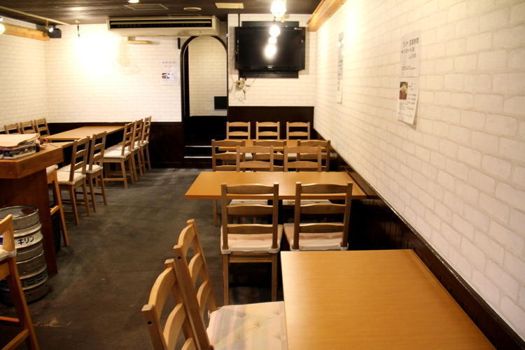 広々とした店内◎