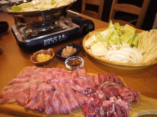 今年始めた牛タンしゃぶしゃぶは早くも評判