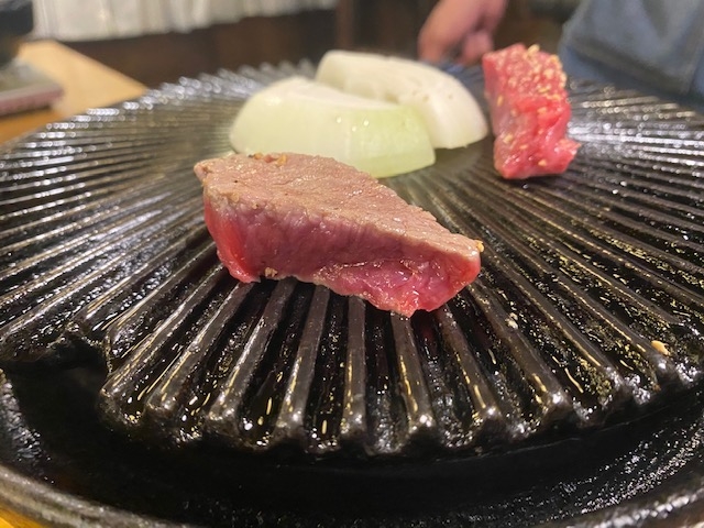 肉厚のヒレは表面焼きがベスト!