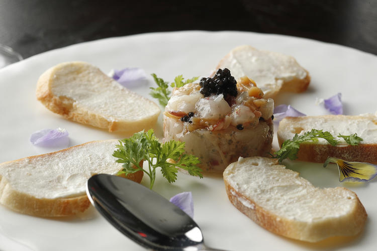 イタリアン料理の様な盛り付け