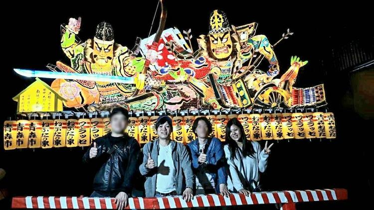 楽しい社員旅行♪『ねぶた祭』は特等席で!