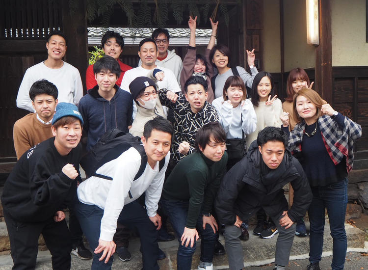 社員旅行@京都 社員で!