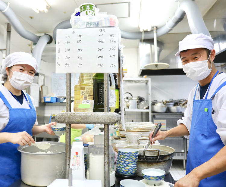 大量調理が初めてでも安心です!