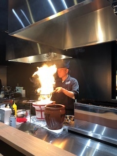 豪快な炙り焼きは大人気!