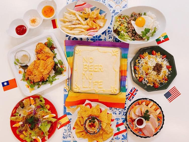 世界の料理が日替わりで楽しめます♪