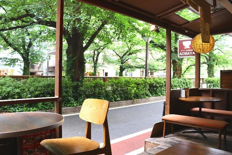 緑あふれる解放感のあるお店です。