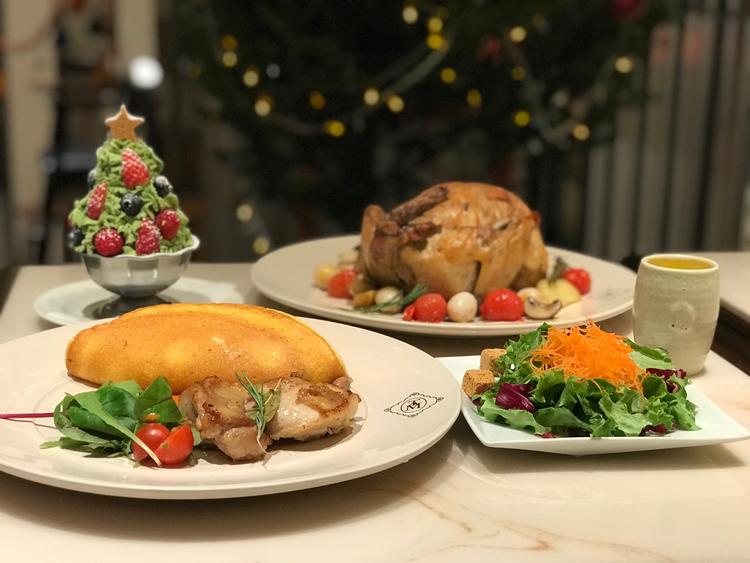 クリスマスの時のコース料理