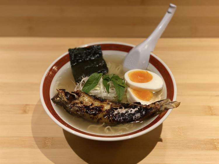 鮎ラーメン