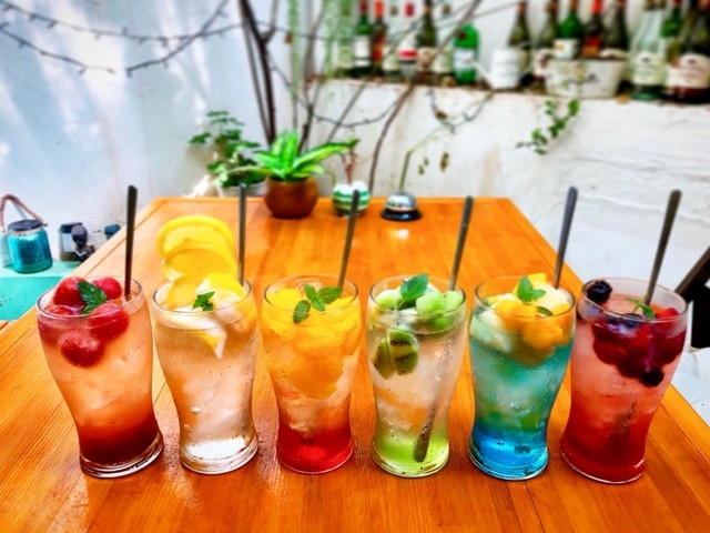 料理によく合うドリンクもオシャレ☆