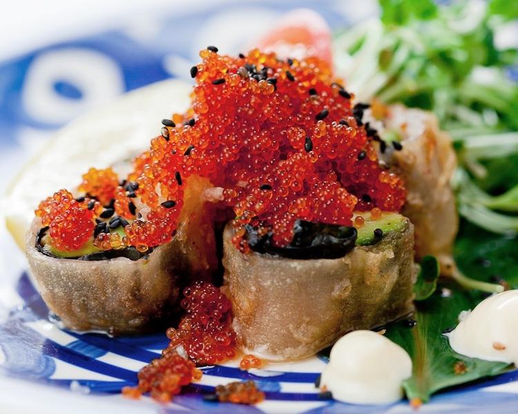 店長特選!エビとアボガドの揚げ春巻き!