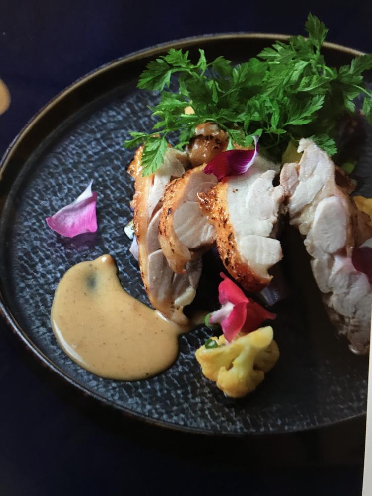 鷄のローストに新しいMISOのソース