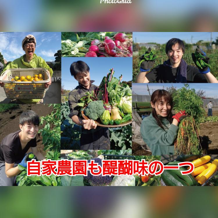 自家農園もあります♪