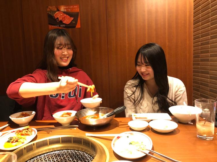 社長と一緒に焼肉会!お店の味を覚えてね♪