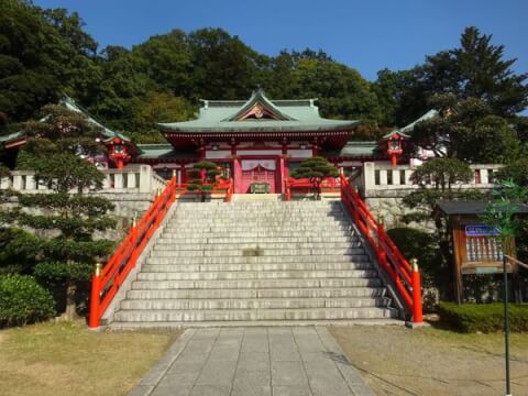 社殿　足利織姫神社