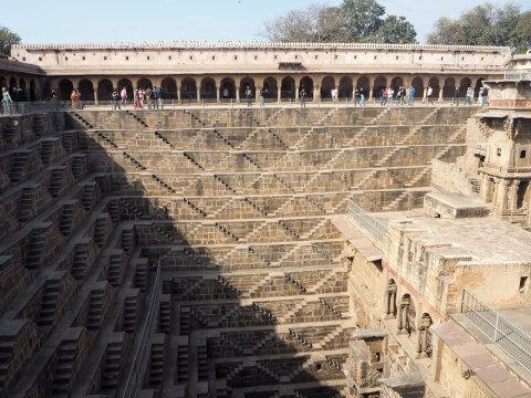 チャンド・バオリ　ジャイプール　Chand Baori