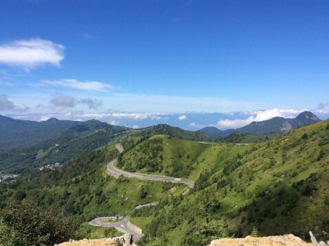 山頂　白根山